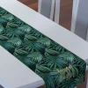Bieżnik Jungle 24 (czarny w zielone w liście)