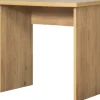 Biurko 80 cm - (dąb soma ciemny)