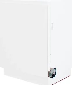 Dolna zabudowa zmywarki 60 panel zakryty Kampara (Biały lakier/Biały)