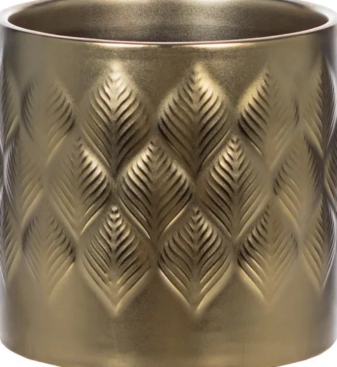 Doniczka ceramiczna Konti 10 (złoty)