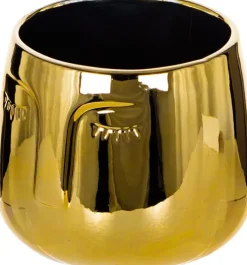 Doniczka-głowa Goldi (złoty)