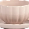Filiżanka+spodek Lotus 29 (różowy)