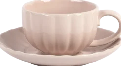 Filiżanka+spodek Lotus 29 (różowy)