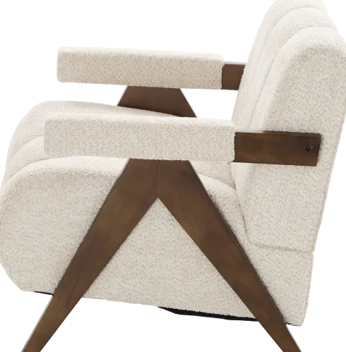 Fotel Biscuit 32 (boucle beż)