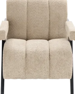 Fotel Biscuit 32 (boucle cappuccino)