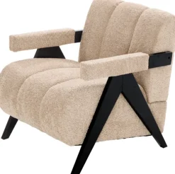 Fotel Biscuit 32 (boucle cappuccino)