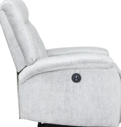 Fotel elektryczny Gerona z funkcją relax (szary)