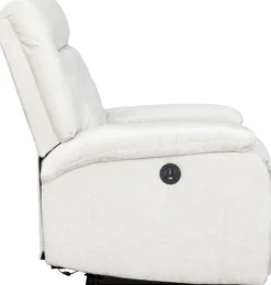 Fotel elektryczny Gerona z funkcją relax (beż)