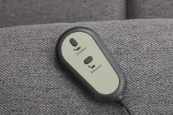 Fotel elektryczny regulowany z funkcją podnoszenia Duke 28 (grafitowy)
