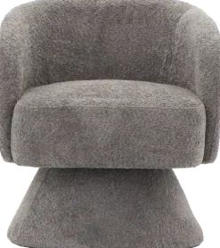 Fotel obrotowy Lizbona 29 (boucle grafit)