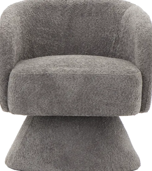 Fotel obrotowy Lizbona 29 (boucle grafit)