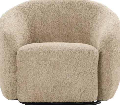 Fotel obrotowy Purro 33 (boucle cappuccino)