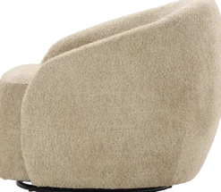 Fotel obrotowy Purro 33 (boucle cappuccino)