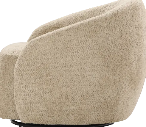 Fotel obrotowy Purro 33 (boucle cappuccino)