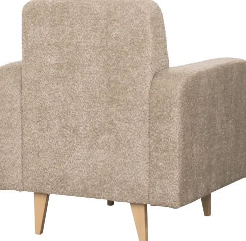 Fotel Sewilla (boucle cappuccino)