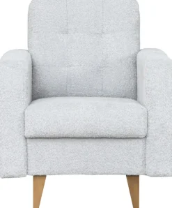 Fotel Sewilla (boucle szary)