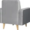 Fotel Sewilla (plusz srebrzysty)