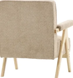Fotel Vintage 25 (boucle cappuccino)