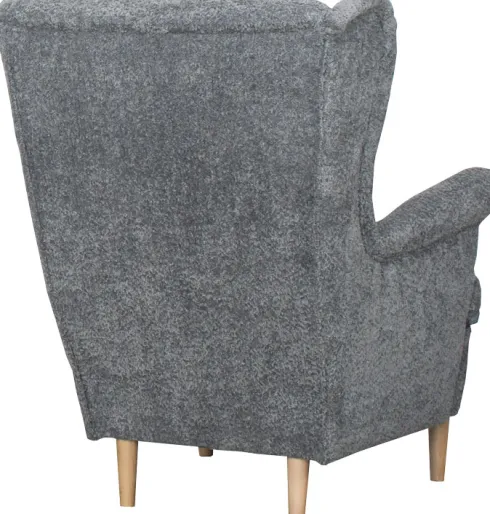 Fotel Werina (boucle grafit)
