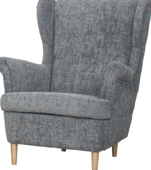 Fotel Werina (boucle grafit)
