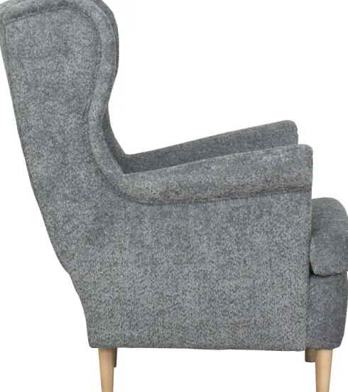 Fotel Werina (boucle grafit)