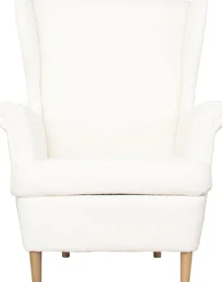 Fotel Werina (boucle kremowy)