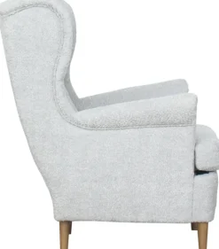Fotel Werina (boucle szary)