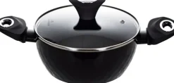 Garnek z pokrywką Valdinox czarny (śr.20cm)