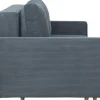 Kanapa Milano (sztruks grafit)