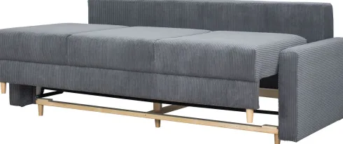 Kanapa Milano (sztruks grafit)