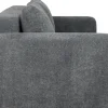 Kanapa Softina (boucle grafit)