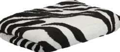 Koc żakardowy Zebra 61 (biały/czarny)