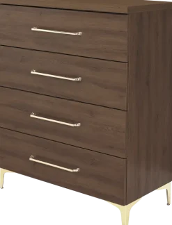Komoda 4 szufladowa Bari (orzech Foresta)