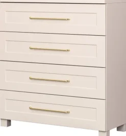 Komoda z 4 szufladami Hawana (kaszmir lakier mat/kaszmir)
