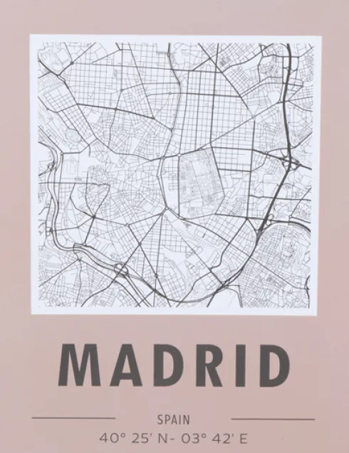 Książka dekoracyjna City Books 1 Madrid