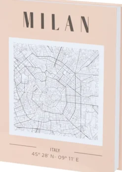 Książka dekoracyjna City Books 3 Milan
