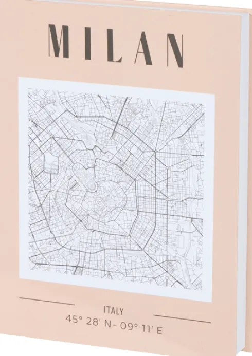 Książka dekoracyjna City Books 3 Milan