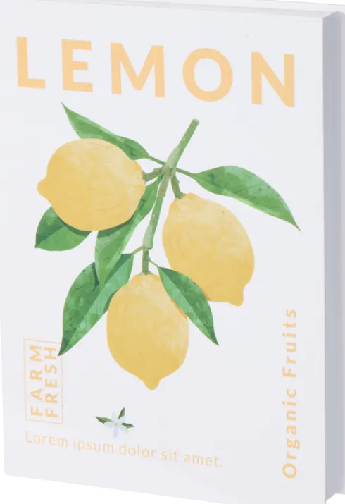 Książka dekoracyjna Lemoni Books 5 Lemon
