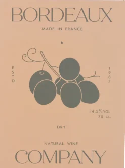 Książka dekoracyjna Nature Books 7 Bordeaux