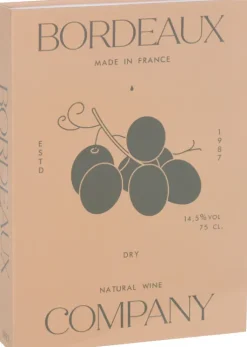 Książka dekoracyjna Nature Books 7 Bordeaux