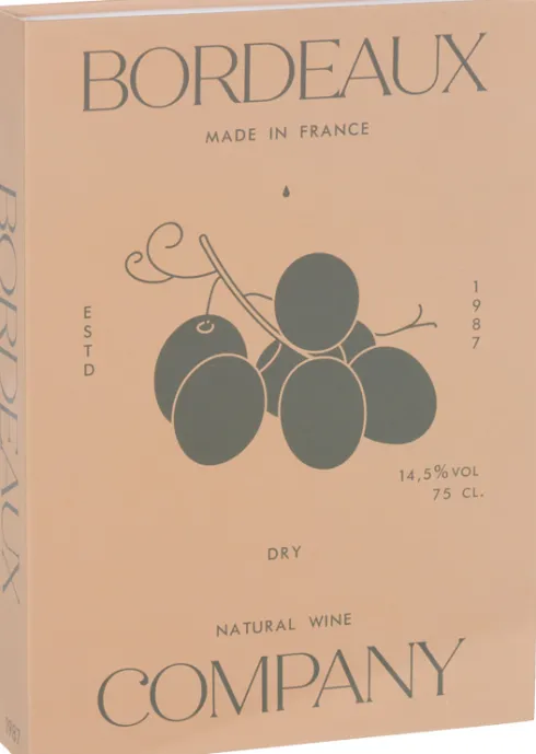 Książka dekoracyjna Nature Books 7 Bordeaux