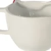 Kubek Bella 167 (biały/czerwony)