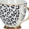 Kubek ceramiczny Cindy (biały - pantera)