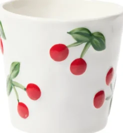 Kubek Cherry 163 (biały w wiśnie)