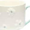 Kubek Daisy 146 (biały/niebieski)