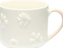 Kubek Daisy 146 (biały/różowy)
