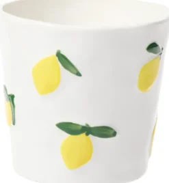 Kubek Lemoni 164 (biały w cytryny)