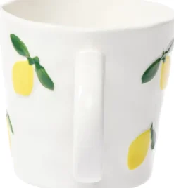 Kubek Lemoni 164 (biały w cytryny)