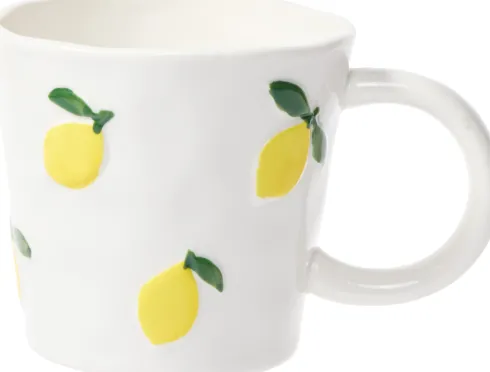 Kubek Lemoni 164 (biały w cytryny)