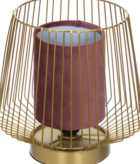 Lampa Miranda (złoty/różowy)
